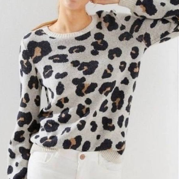 Loft Leopard print sweater NWT - Picture 7 of 7